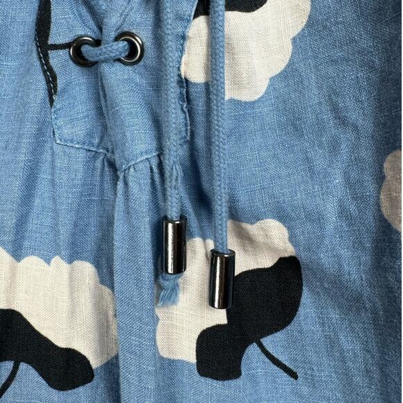 Boden Preppy Classic Cottagecore Hipster Twee Coquette Peasant Mini Dress 6R - Picture 6 of 12